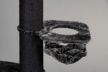 Stor, Crown hængekøje (til 12/15/20 cm sisalstammer) Mørkegrå