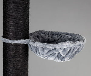 Stor, hængekøje de Luxe (til 20 cm sisalstammer) Lysegrå