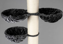 Stor, hængekøje de Luxe (til 20 cm sisalstammer) Mørkegrå