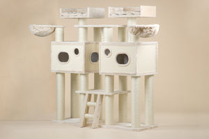 Royal Cat Palace Beige