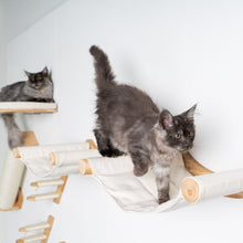 Klatrevæg til katte - Hængekøje de Luxe XXL (Beige)