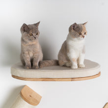 Klatrevæg til katte - Katteseng de Luxe (Beige)